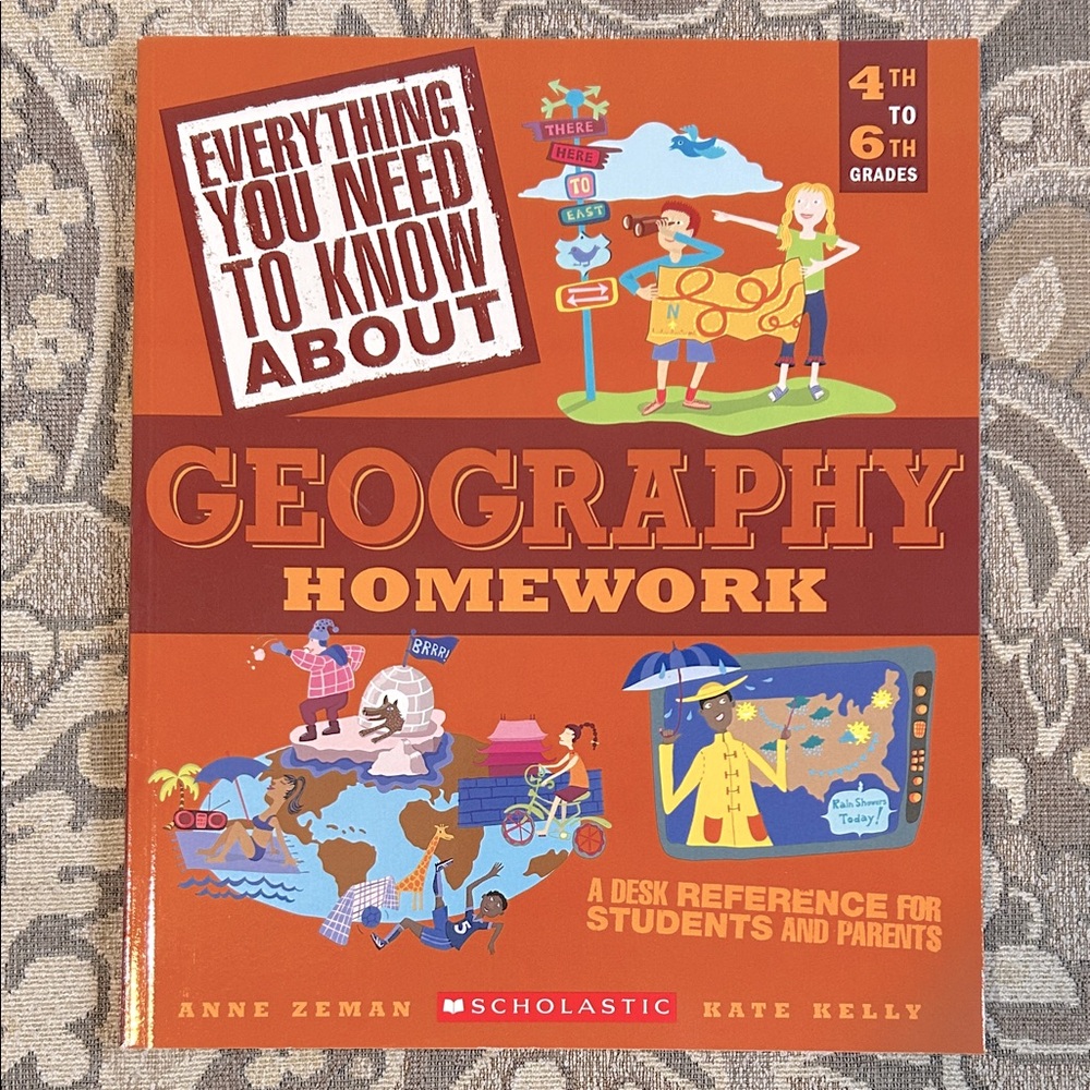 Everything You Need To Know About Geography Homework Softcover Book